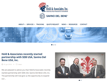 Tablet Screenshot of held-assoc.com
